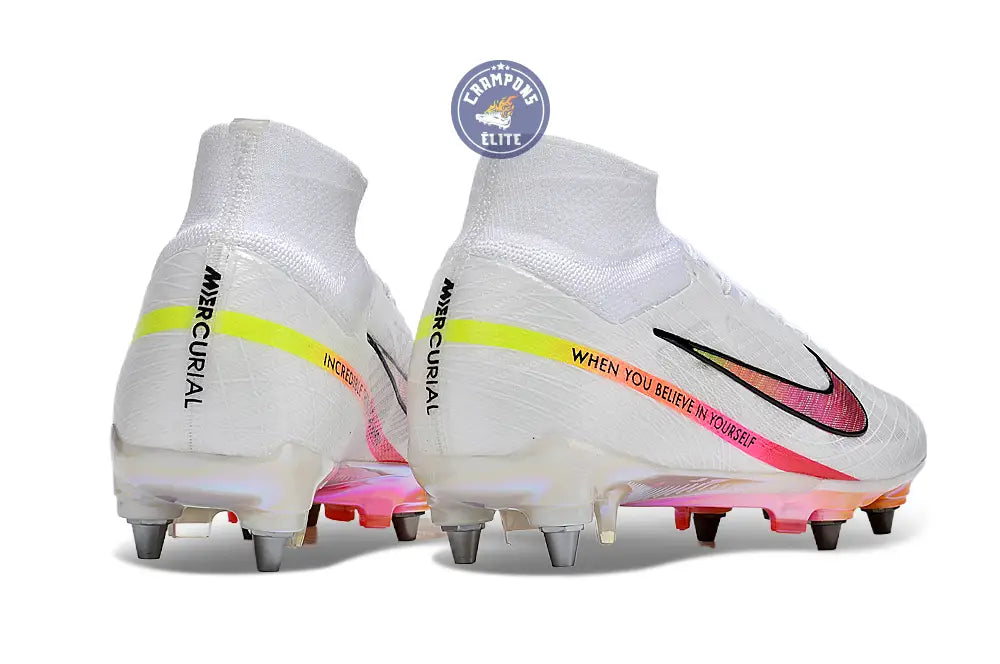 Air Zoom Mercurial Superfly 9 x Rashford SG Blanc/Noir – Image 6
