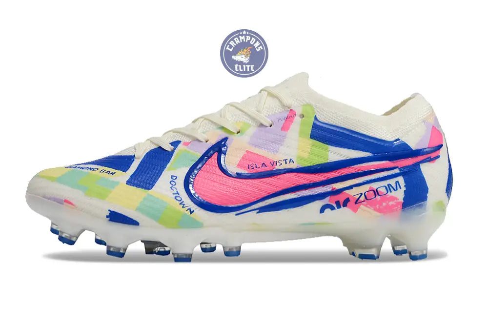 Air Zoom Mercurial Vapor 15 AG - Blanc/Jaune/Bleu/Vert/Rose – Image 5