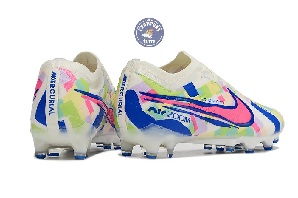 Air Zoom Mercurial Vapor 15 AG - Blanc/Jaune/Bleu/Vert/Rose – Image 6