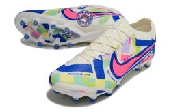 Alternative view of Air Zoom Mercurial Vapor 15 AG - Blanc/Jaune/Bleu/Vert/Rose