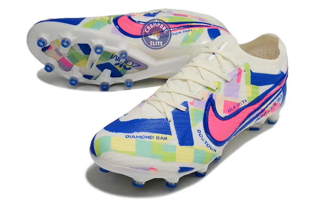 Air Zoom Mercurial Vapor 15 AG - Blanc/Jaune/Bleu/Vert/Rose – Image 2