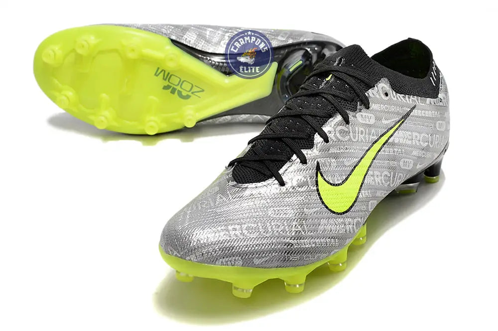Air Zoom Mercurial Vapor 15 AG-PRO 25 - Argenté/Jaune Fluo/Noir – Image 2