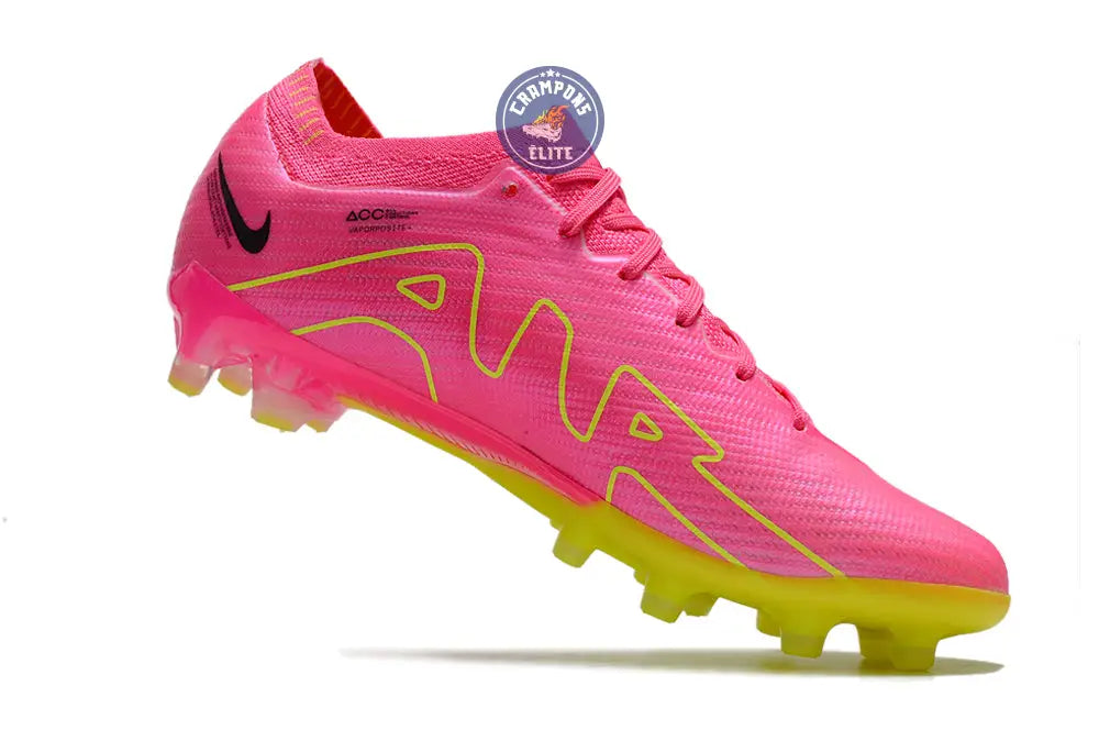 Air Zoom Mercurial Vapor 15 AG-PRO Luminous - Rose/Jaune Fluo/Gris – Image 3
