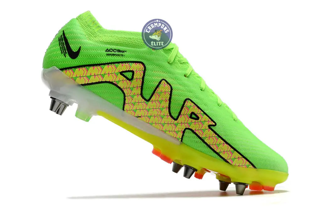 Air Zoom Mercurial Vapor 15 Anticlog SG - Vert/Jaune/Noir/Orange – Image 3