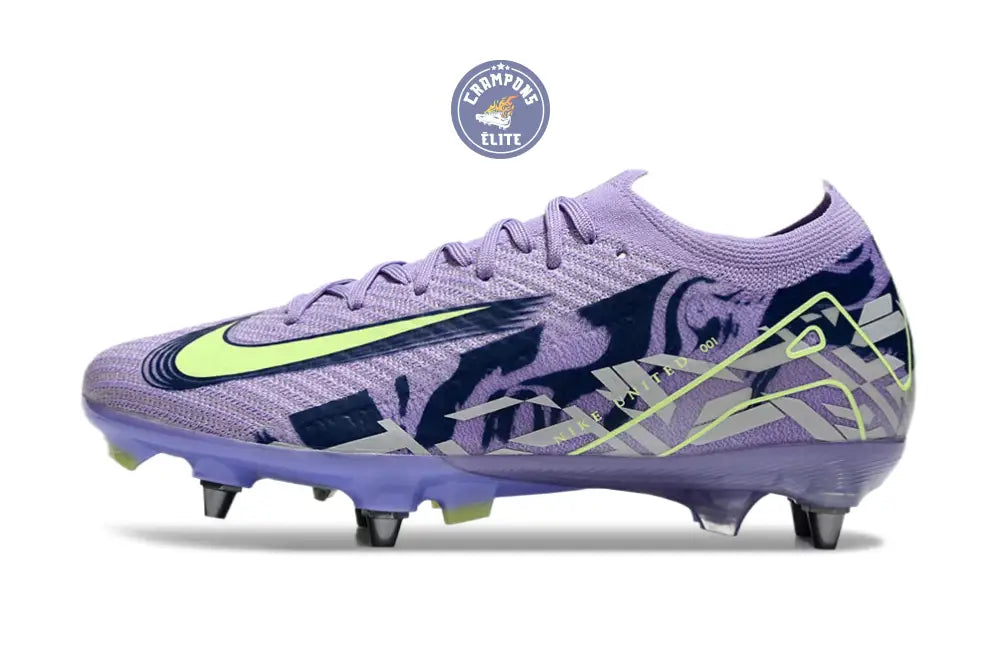 Air Zoom Mercurial Vapor 16 SG United - Purple Agate/Jaune Fluo – Image 5