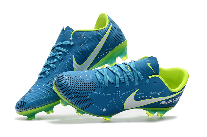 Mercurial Vapor 11 Elite FG Neymar - Bleu/Vert – Image 10