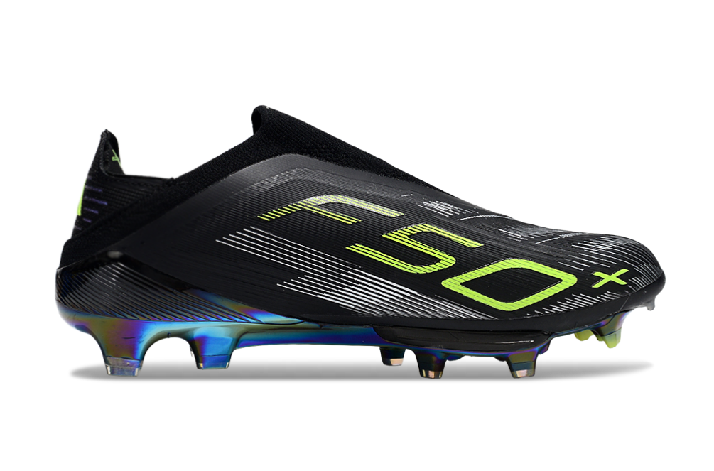 F50+ Elite Laceless FG - Noir – Image 3
