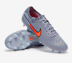 Tiempo Legend 10 Elite FG Scary Good - Gris/Orange/Noir