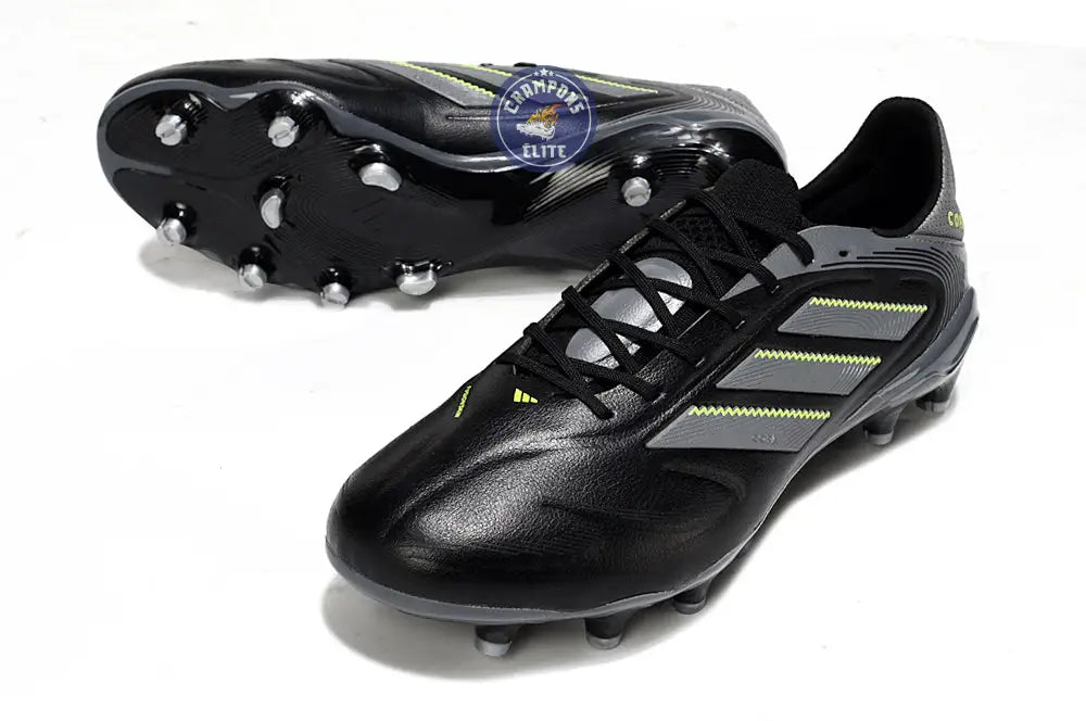 Copa Pure 3 Elite FG - Electric Stealth Noir/Gris/Jaune Fluo – Image 2