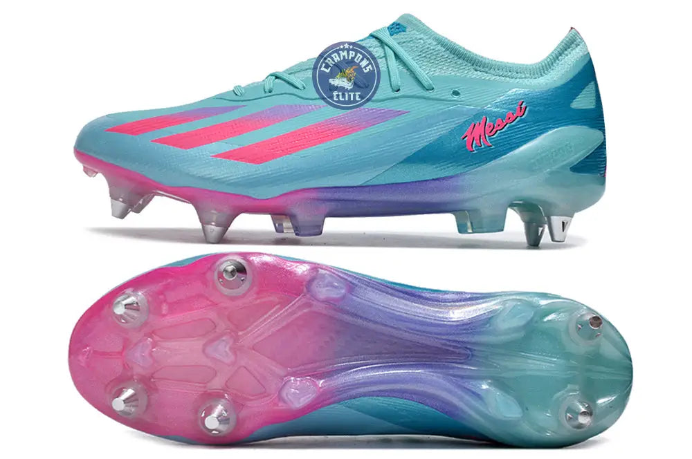 Crazyfast Messi .1 SG Bienvenido a Miami - Flash Aqua/Lucid Pink/Lucid