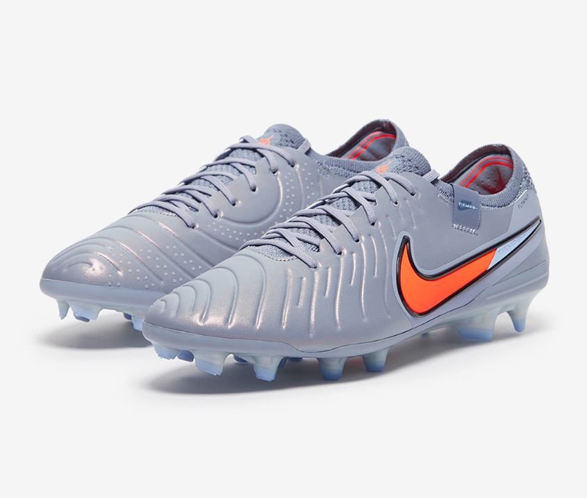 Tiempo Legend 10 Elite FG Scary Good - Gris/Orange/Noir – Image 2