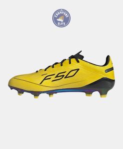 Alternative view of F50 ELITE ADIZERO 2010 FG REMAKE - JAUNE/NOIR ÉDITION LIMITÉE