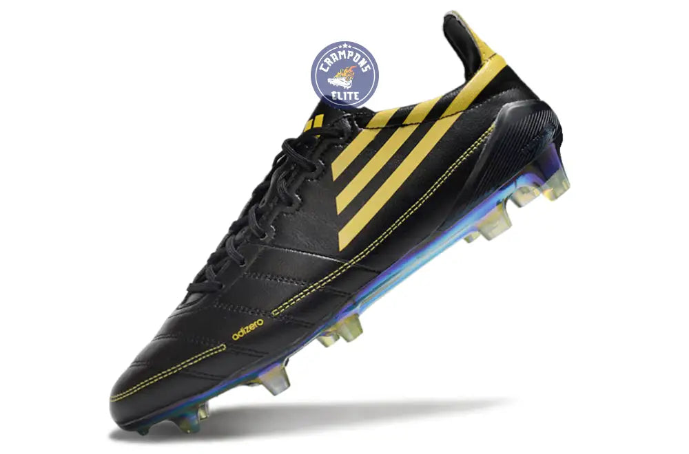 F50 ELITE ADIZERO 2010 FG REMAKE - NOIR/JAUNE ÉDITION LIMITÉE – Image 4