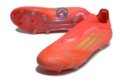 Alternative view of F50 Elite Laceless FG Mo Salah - Rouge/Or