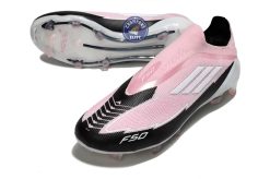 Alternative view of F50 Elite Laceless FG - Rose/Noir/Blanc