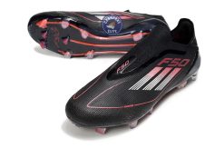 Alternative view of F50 Elite Laceless FG Stealth Victory - Noir/Argenté/Lucid Red