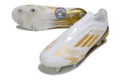 Alternative view of F50 Elite Laceless SG - Blanc/Doré