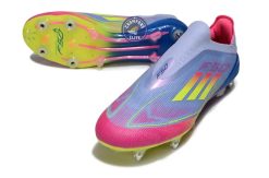 Alternative view of F50 Elite Laceless SG Celestial Victory - Blue Fusion/Vert/Rose