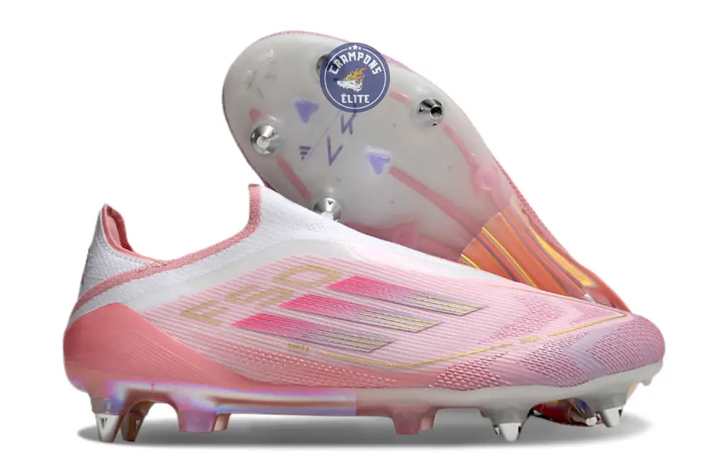 F50 Elite Laceless SG Lamine Yamal 304 - Rose clair/Purple Glow/Lite P