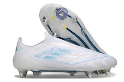 F50 Elite Laceless SG Polar Victory - Blanc/Argenté/Bleu
