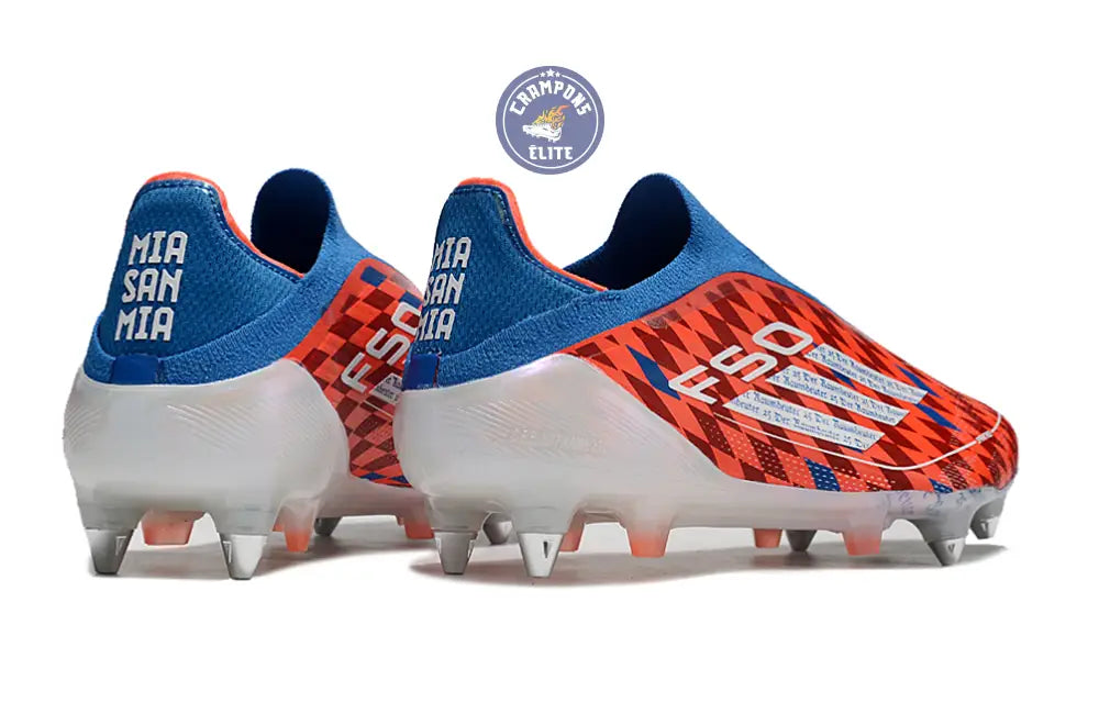 F50 Elite Laceless SG Thomas Müller Raumdeuter - Rouge/Blanc/Bleu ÉDIT – Image 6