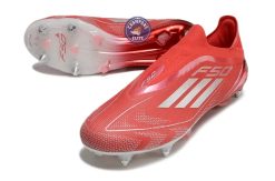 Alternative view of F50 Elite Laceless SG x Soccer.com - Rouge/Argent