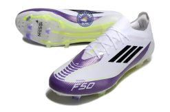 Alternative view of F50 Elite Lacets FG - Blanc/Violet/Jaune Fluo/Noir