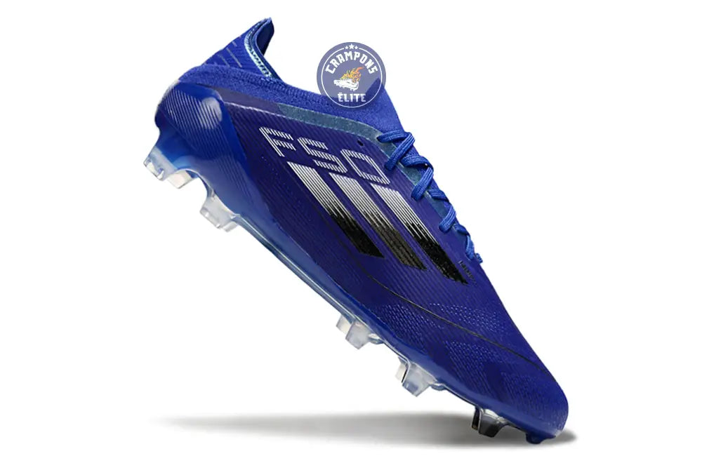 F50 Elite Lacets FG - Bleu/Noir/Argenté – Image 3