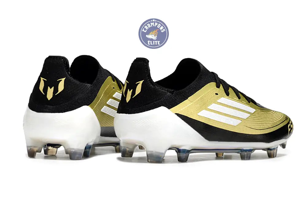 F50 Elite Lacets FG - Doré/Blanc/Noir – Image 6