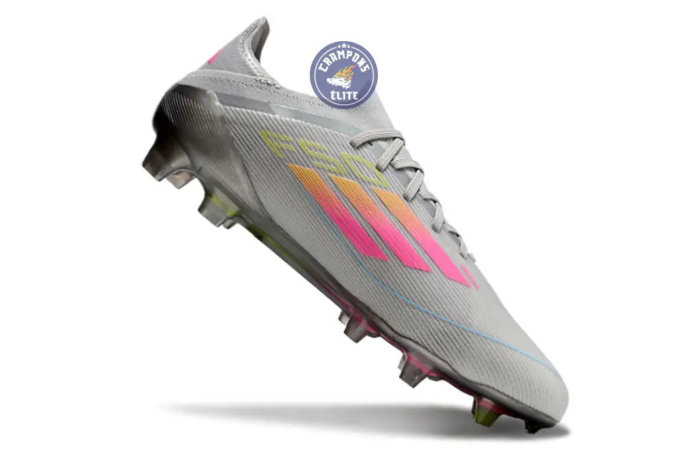 F50 Elite Lacets FG - Gris/Noir/Multicolor – Image 3