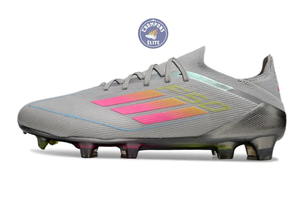 F50 Elite Lacets FG - Gris/Noir/Multicolor – Image 5
