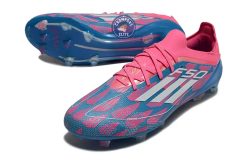 Alternative view of F50 Elite Lacets FG Reemergence - Bleu/Blanc/Rose