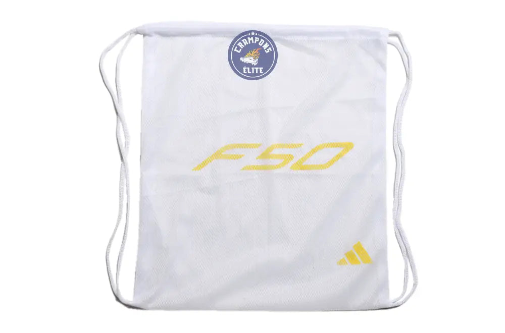 F50 Elite Lacets FG Road to Glory - Blanc/Noir/Doré – Image 7