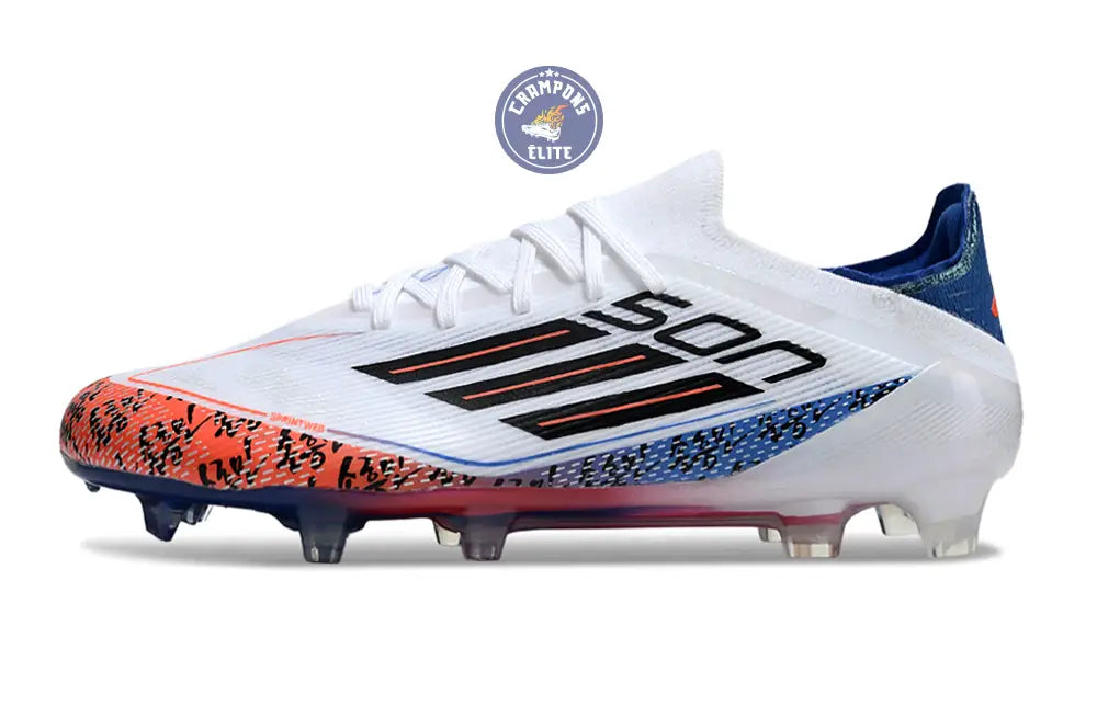 F50 Elite Lacets FG Son Heung-Min TAEGEUK7 - Blanc/Noir/Rouge ÉDITION – Image 5