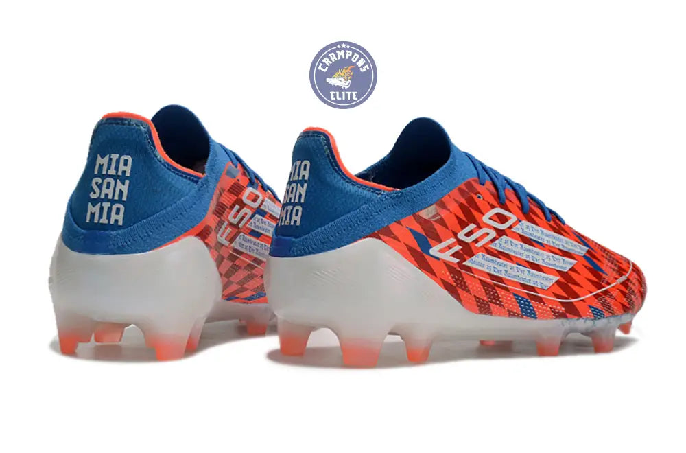 F50 Elite Lacets FG Thomas Müller Raumdeuter - Rouge/Blanc/Bleu ÉDITIO – Image 6