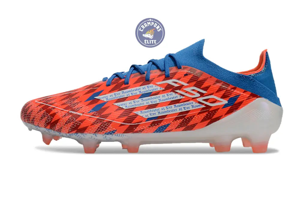 F50 Elite Lacets FG Thomas Müller Raumdeuter - Rouge/Blanc/Bleu ÉDITIO – Image 5