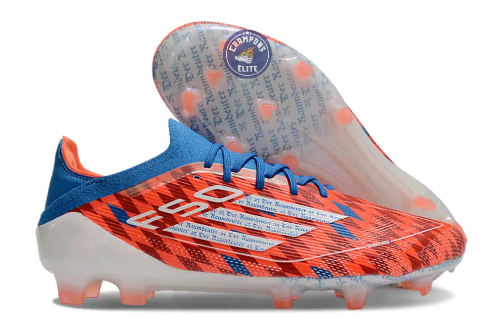 F50 Elite Lacets FG Thomas Müller Raumdeuter - Rouge/Blanc/Bleu ÉDITIO