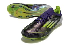 Alternative view of F50 Elite Lacets FG - Violet/Jaune Fluo/Gris