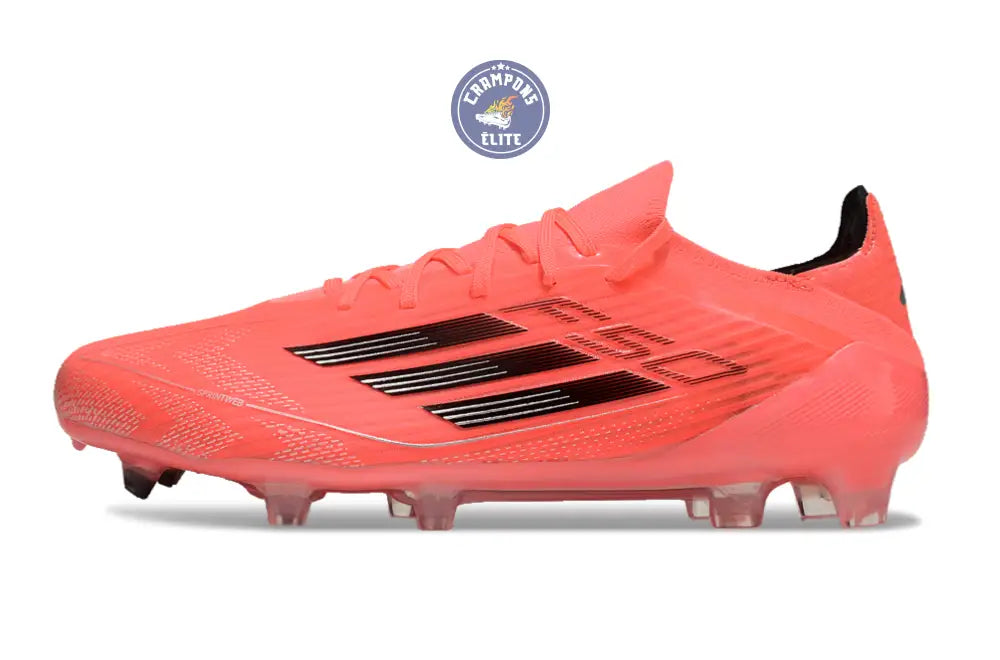 F50 Elite Lacets FG Vivid Horizon - Turbo/Aurora Black/Argenté – Image 5