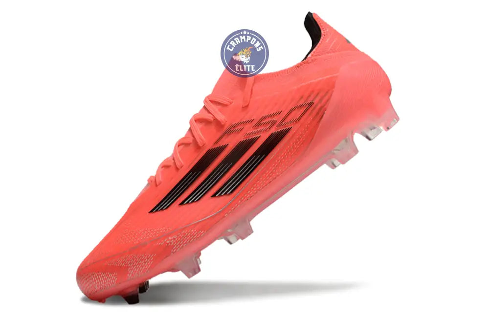 F50 Elite Lacets FG Vivid Horizon - Turbo/Aurora Black/Argenté – Image 4
