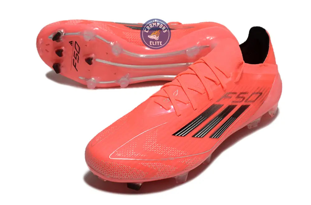 F50 Elite Lacets FG Vivid Horizon - Turbo/Aurora Black/Argenté – Image 2