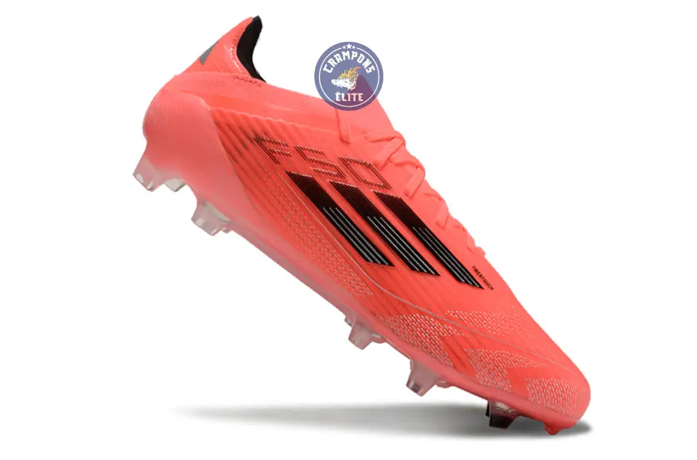 F50 Elite Lacets FG Vivid Horizon - Turbo/Aurora Black/Argenté – Image 3