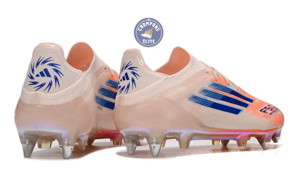 F50 Elite Lacets SG - Beige/Orange/Bleu – Image 6