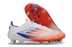 F50 Elite Lacets SG - Blanc/Orange/Bleu