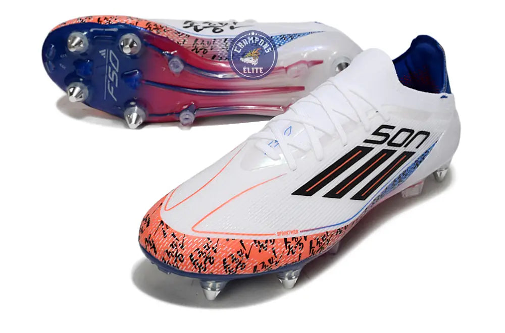 F50 Elite Lacets SG Son Heung-Min TAEGEUK7 - Blanc/Noir/Rouge ÉDITION – Image 2