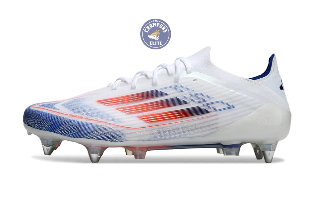 F50 Elite SG Advancement - Blanc/Rouge/Bleu – Image 5