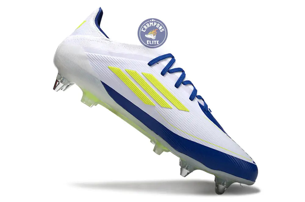 F50 Elite SG - Blanc/Bleu/Jaune – Image 3