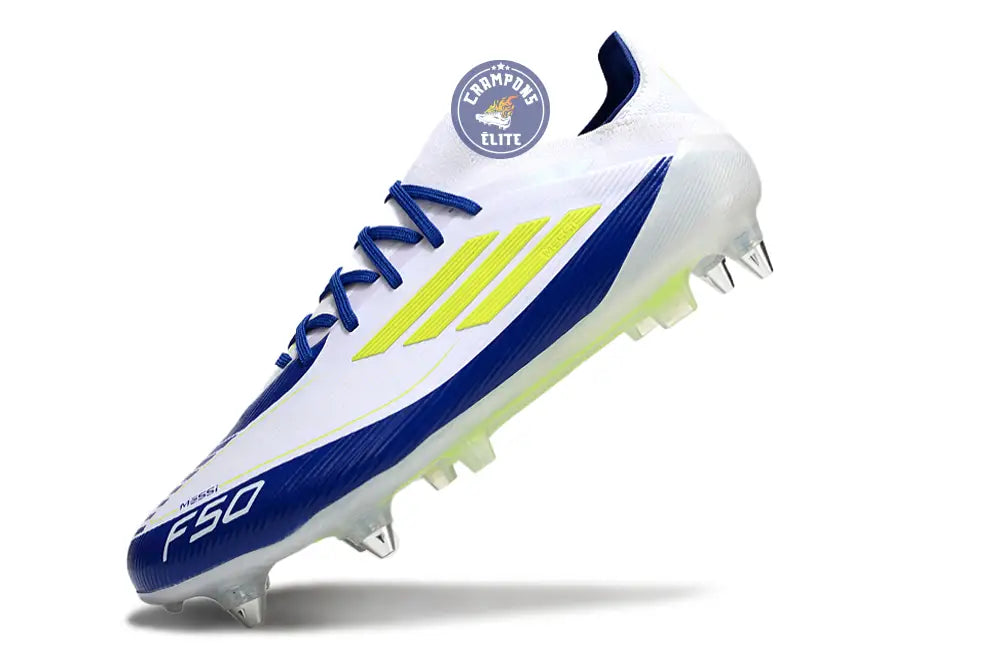 F50 Elite SG - Blanc/Bleu/Jaune – Image 4