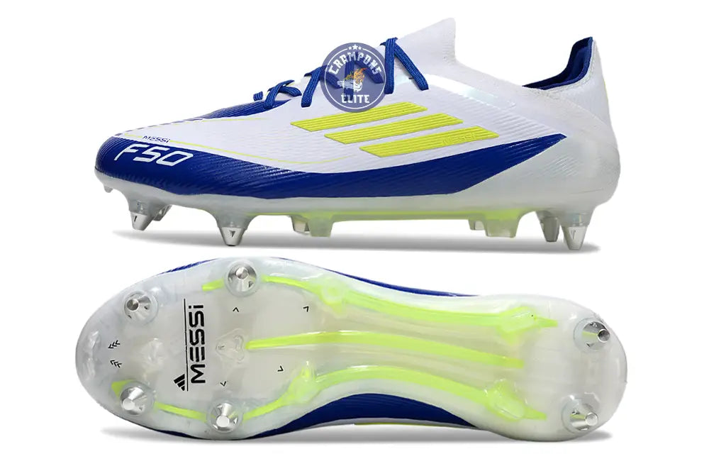 F50 Elite SG - Blanc/Bleu/Jaune