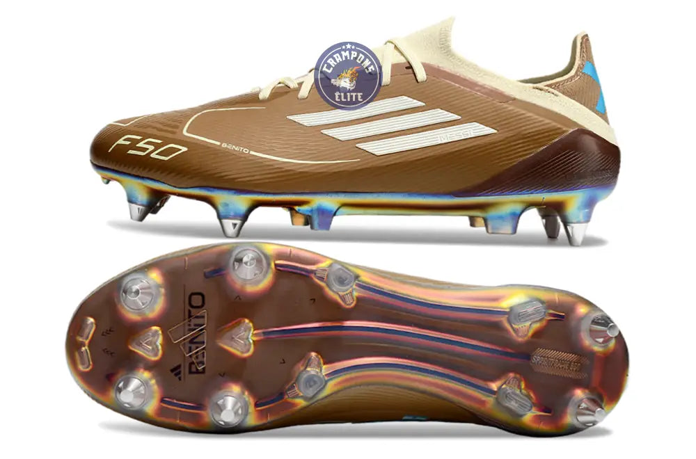 F50 Elite SG - Marron/Bleu/Beige